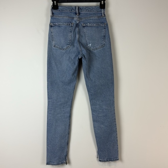 AGOLDE Denim Women's NICO High Rise Slim Fit Jeans Size 23 - Picture 5 of 12